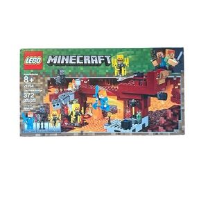 LEGO Minecraft Blaze Bridge Playset in Red and Orange